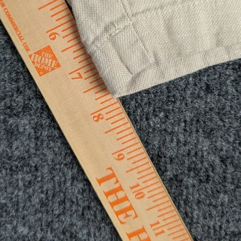 UNTUCKit St. Julien Mens Tan Linen Blend Shorts Regular Fit Size 33 Khaki